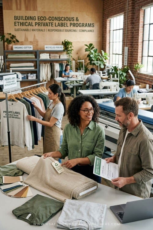 Private Label Clothing Manufacturers for Startups