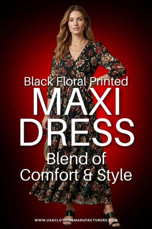 Stylish and Comfortable Maxi Dress How To Style A Black Floral Maxi Dress