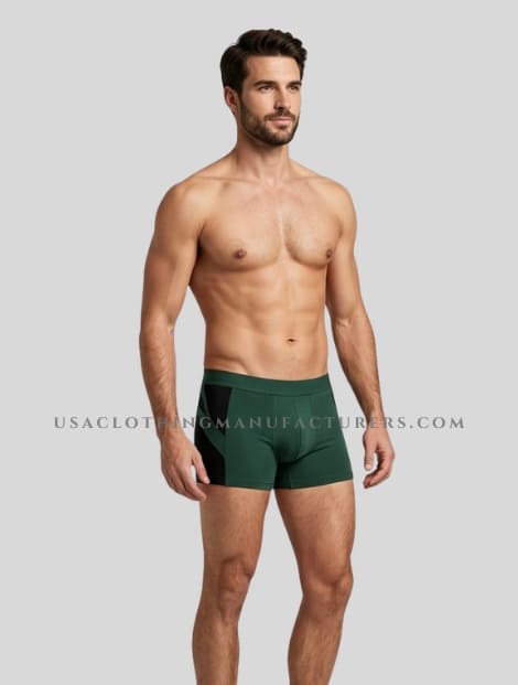 wholesale anti-microbial designer mens trunk