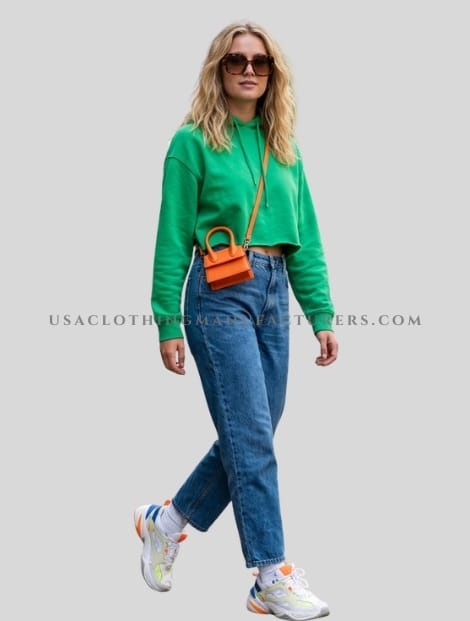 wholesale cropped hoodie for influencers