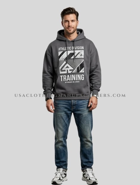 custom oversized hoodie for men wholesale