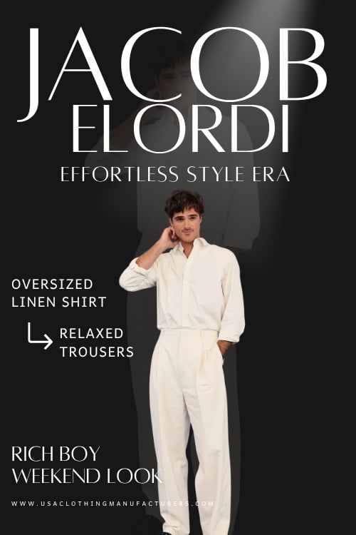 Rich Boy Weekend Look Jacob Elordi Style Guide
