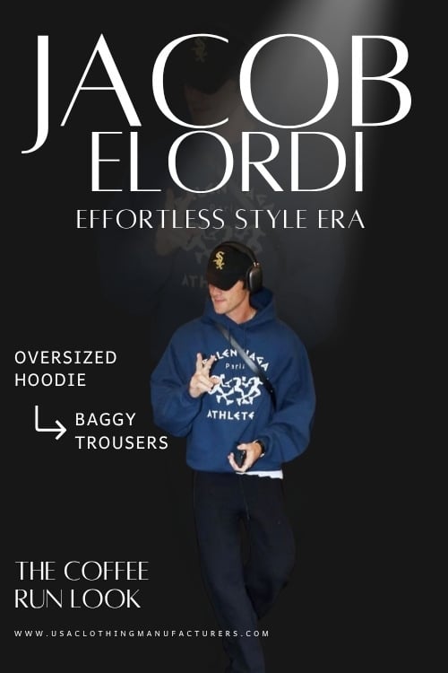 The Coffee Run Look Jacob Elordi Casual Outfits