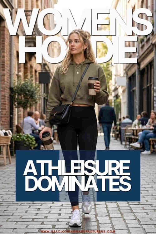 Athleisure Dominate Everyday Wear Must-Have Womens Hoodie Styles for Brands