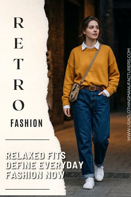 Relaxed Fits Define Everyday Fashion Now Retro Clothing