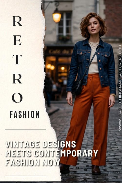 Vintage Designs Meets Contemporary Fashion Now Retro Fashion