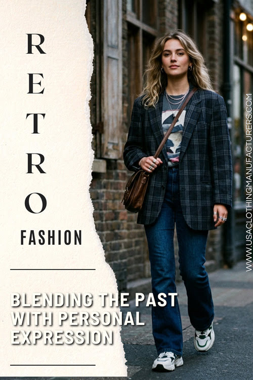 Blending the Past with Personal Expression Retro Fashion Style