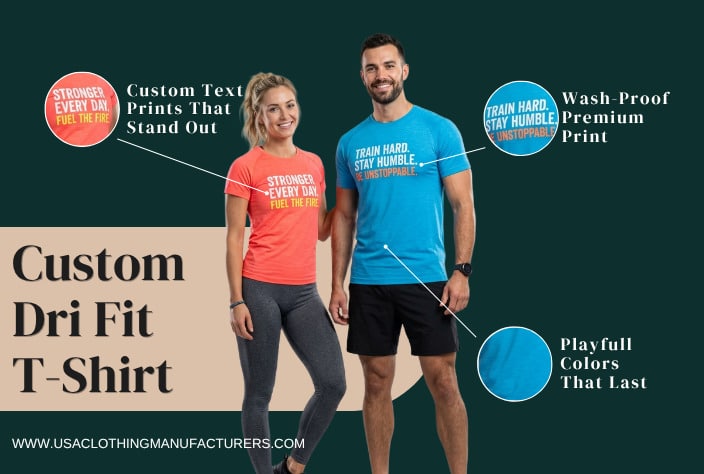 dri fit shirt supplier