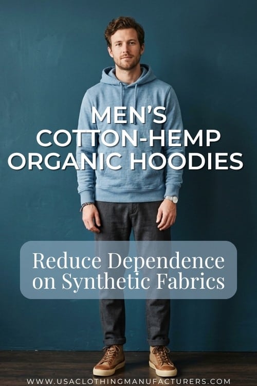 Reduce Dependence on Synthetic Fabrics Quiet Outdoor Hoodies Style for Men