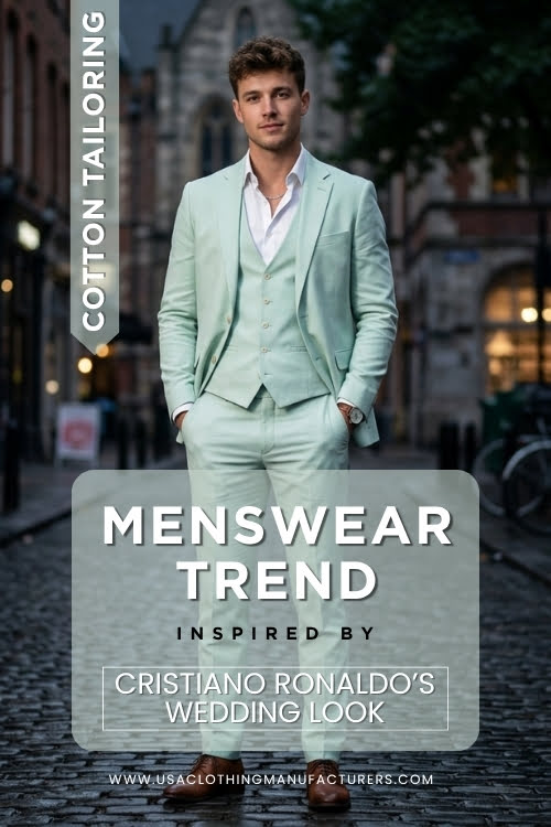 Ronaldo Inspired Groomwear Trend for Brands Must-Have Ronaldo Inspired Menswear Styles