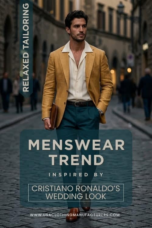 Ronaldo Wedding Look Menswear Stocking Guide Cristiano Ronaldo Inspired Menswear for Brands