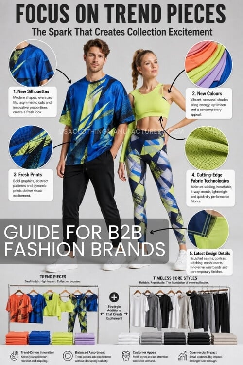 Focus on Trend Pieces Product Stocking Guide for Apparel Business