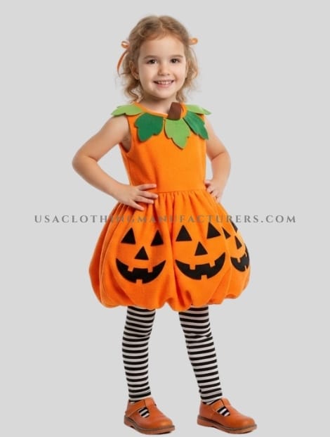 pumpkin halloween costume for little girls manufacturer