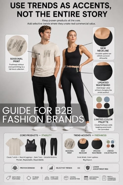 Use Trends as Accents Fast-Selling Apparel for Small Business