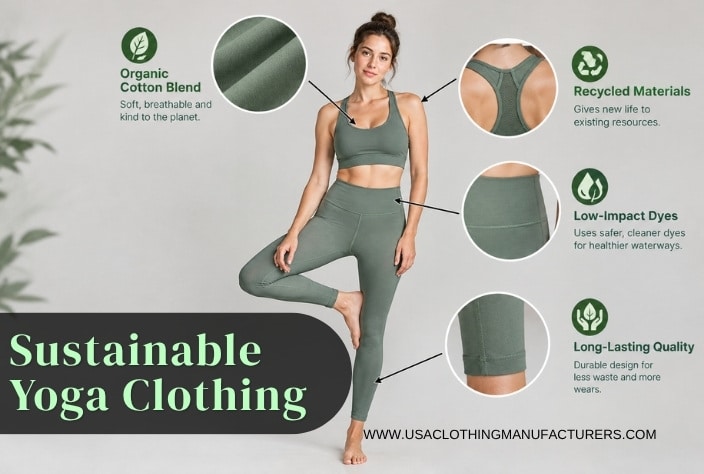 custom yoga wear manufacturer