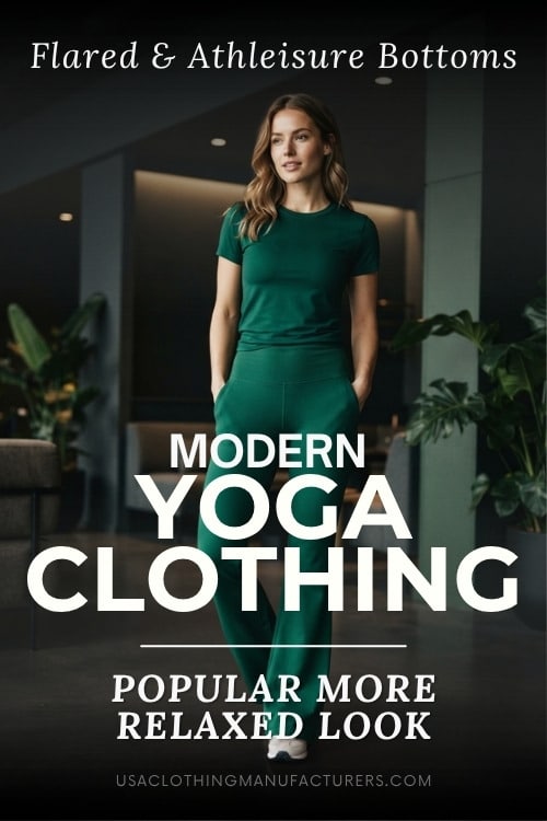 Popular More Relaxed Look Styling Flared Athleisure Bottoms