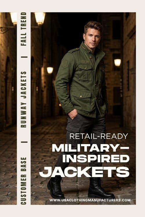 Retail-Ready Runway Jackets for Brands